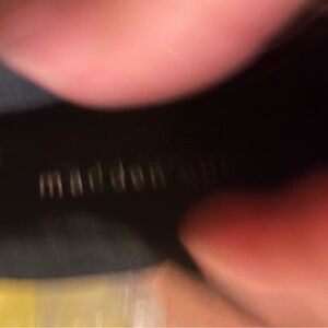 Madden girl ankle black boots